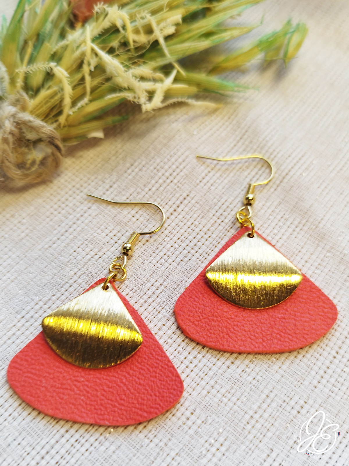 Boucles d’oreilles – Éventail d’Été – Image 4