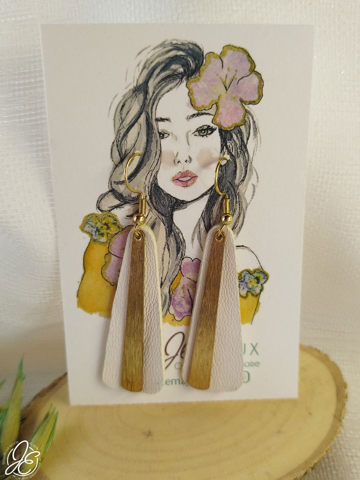 Boucles d’oreilles – Éclat Suspendu – Image 10