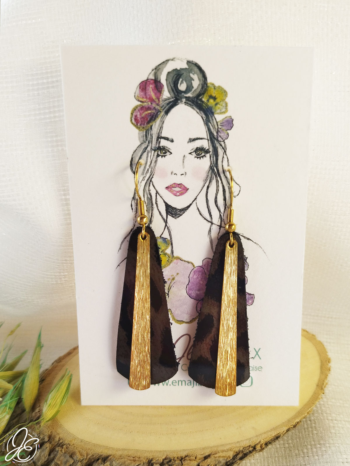 Boucles d’oreilles – Éclat Suspendu – Image 8