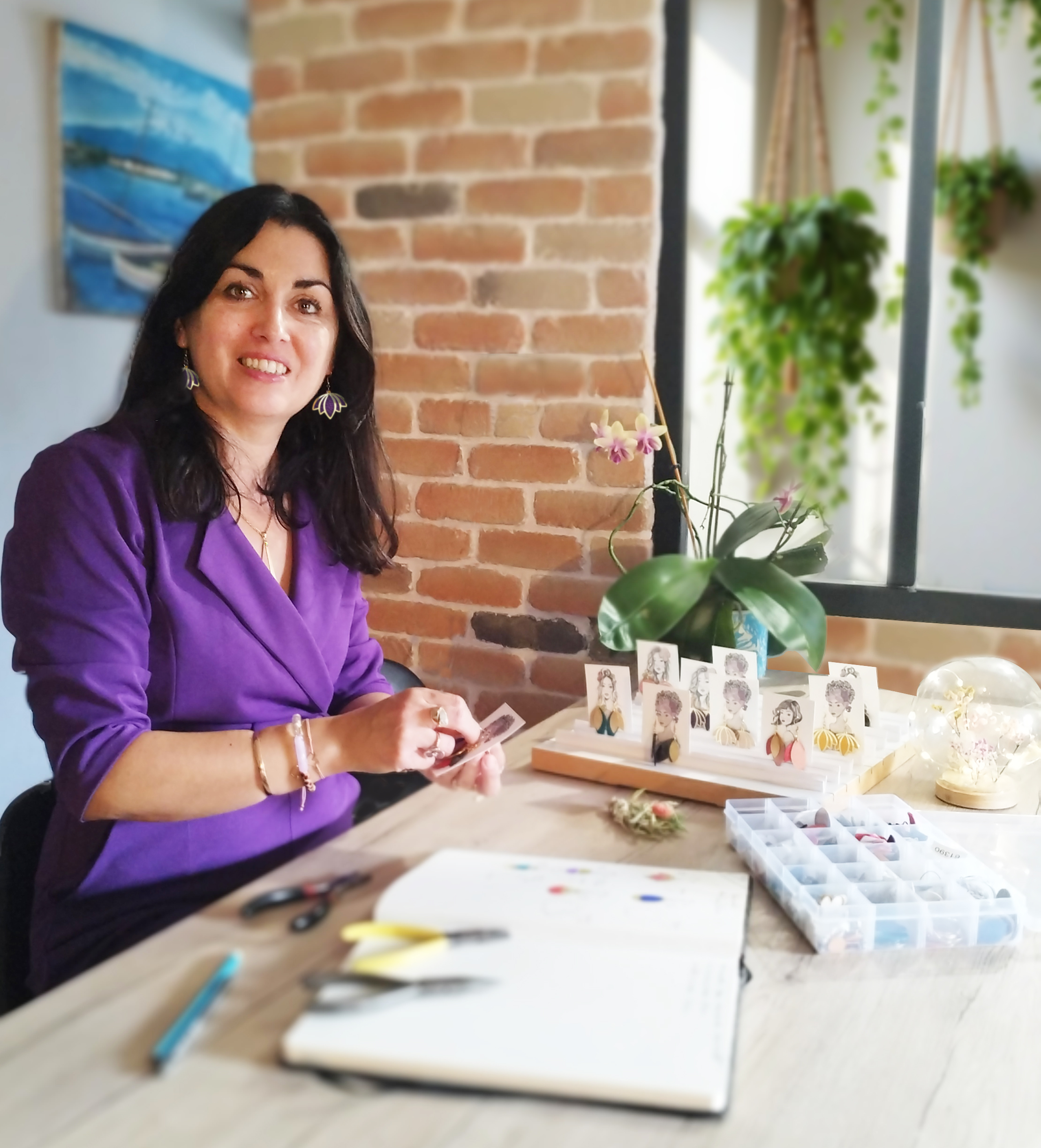 Portrait en atelier EmaJl Bijoux