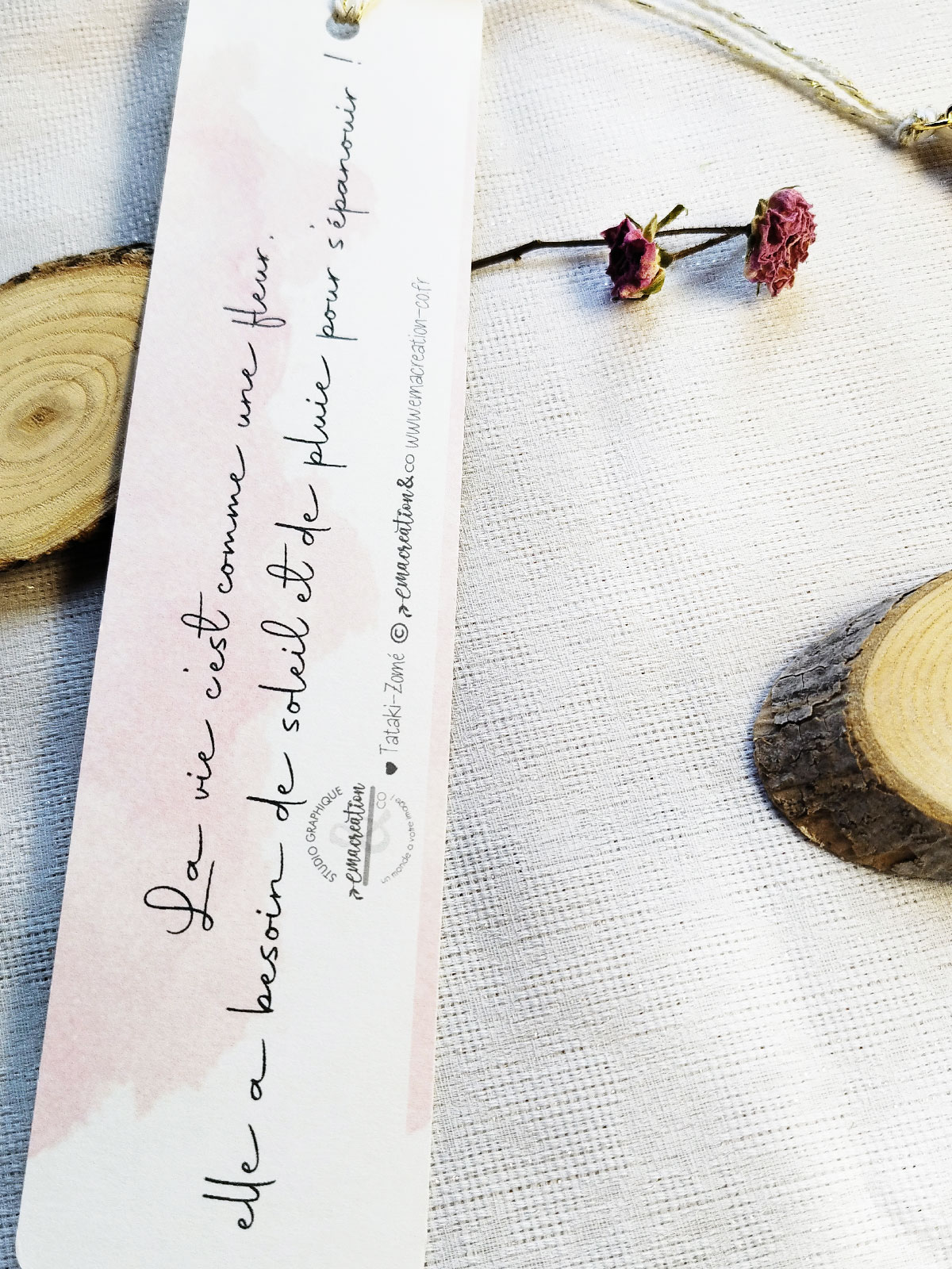 Marques-pages illustrés – Collection Portraits de Femmes en Tataki Zomé – Image 5