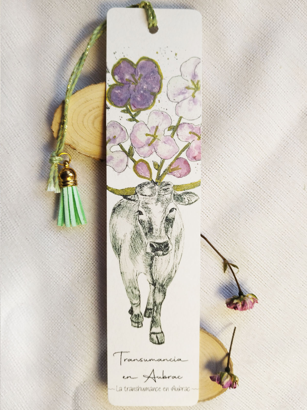 Marques-pages illustrés – Collection Animaux de la Ferme en Tataki Zomé