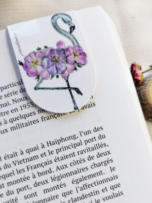 Marque-page magnétique illustré Tataki Zomé et aquarelle